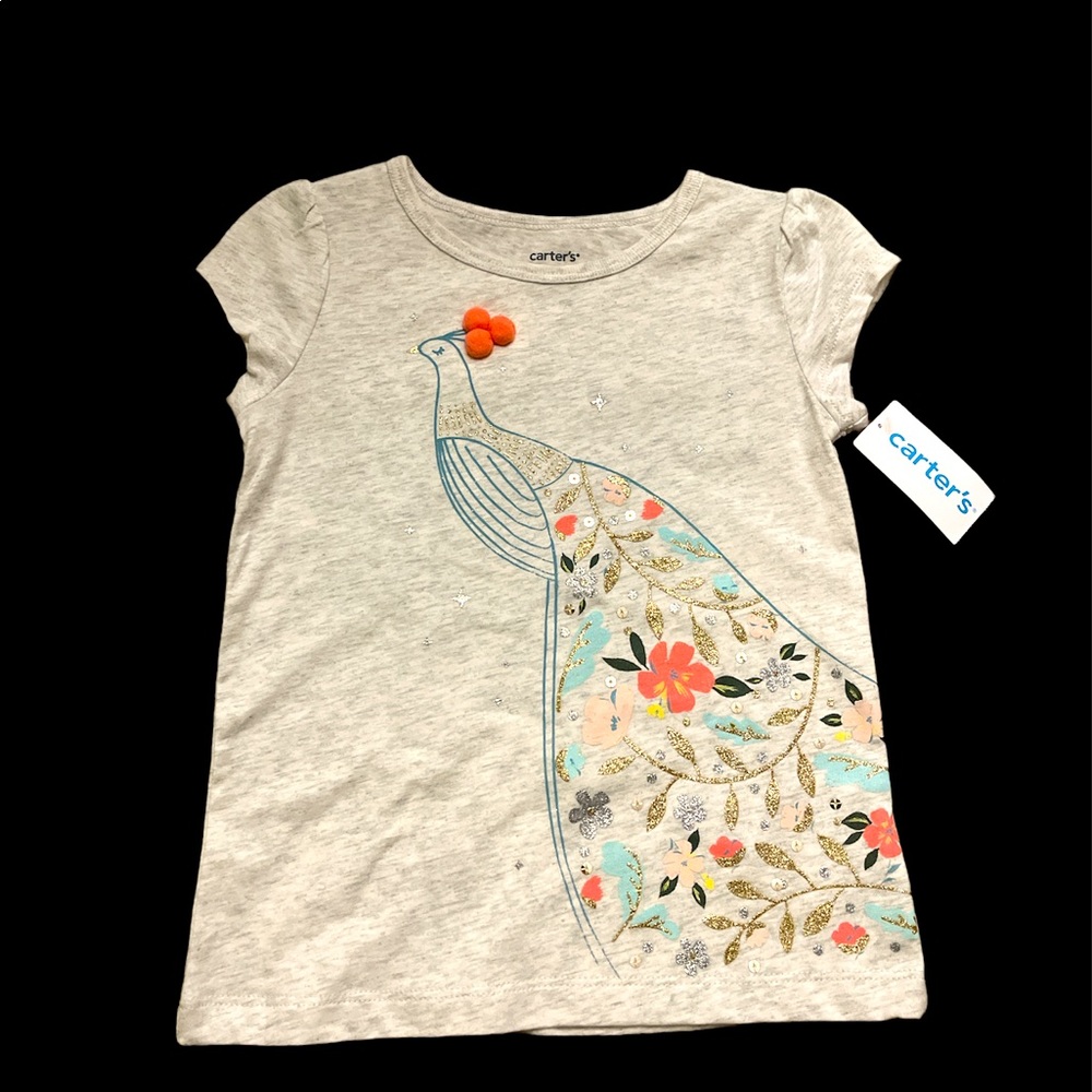 Beautiful peacock shirt